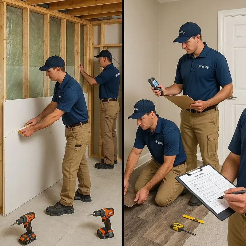 Repairs and Reconstruction process in Grafton, NH